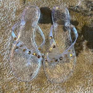 Clear sandal for girls